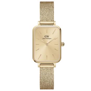 Daniel Wellington Quadro Unitone dameur med rustfri meshlænke